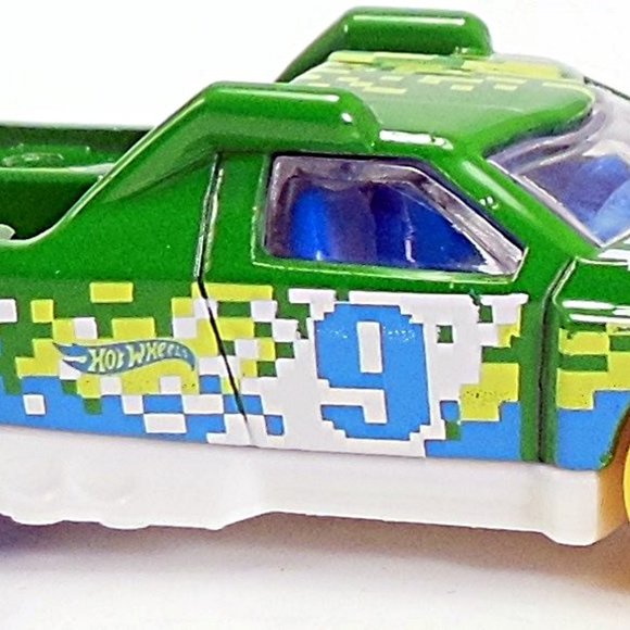 2012 Hot Wheels Green Fig Rig Mattel - Picture 7 of 8